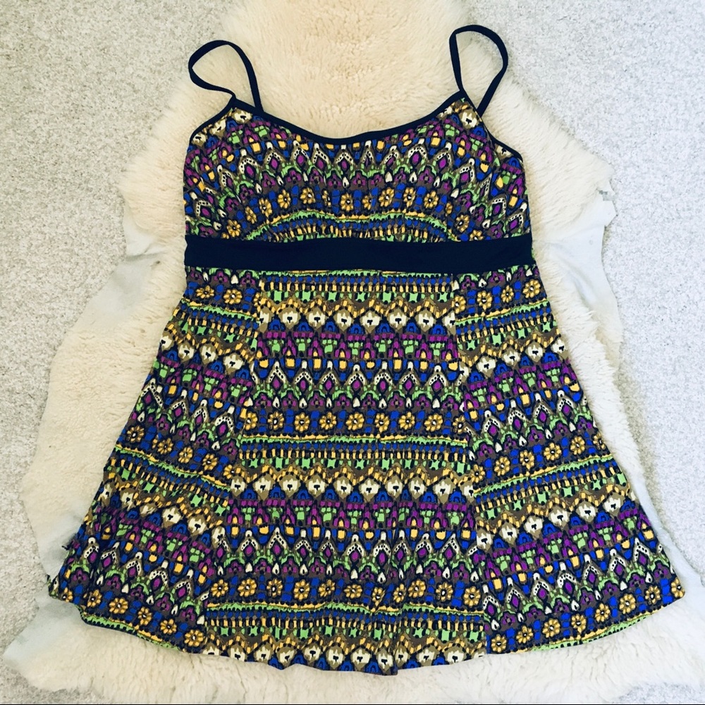 One Piece Swim Dress by It Figures!